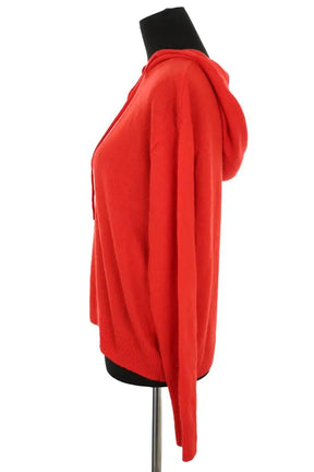 Pull From Future Rouge en Cachemire