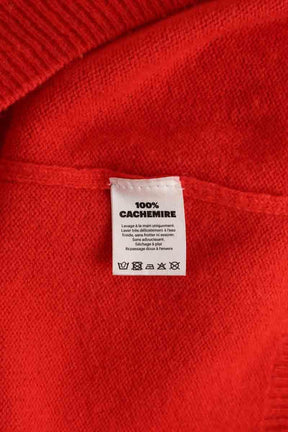 Pull From Future Rouge en Cachemire
