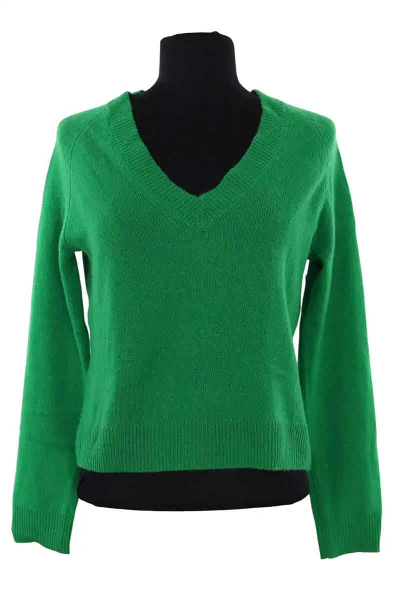 Pull From Future Vert en Cachemire, taille XS - Seconde Main