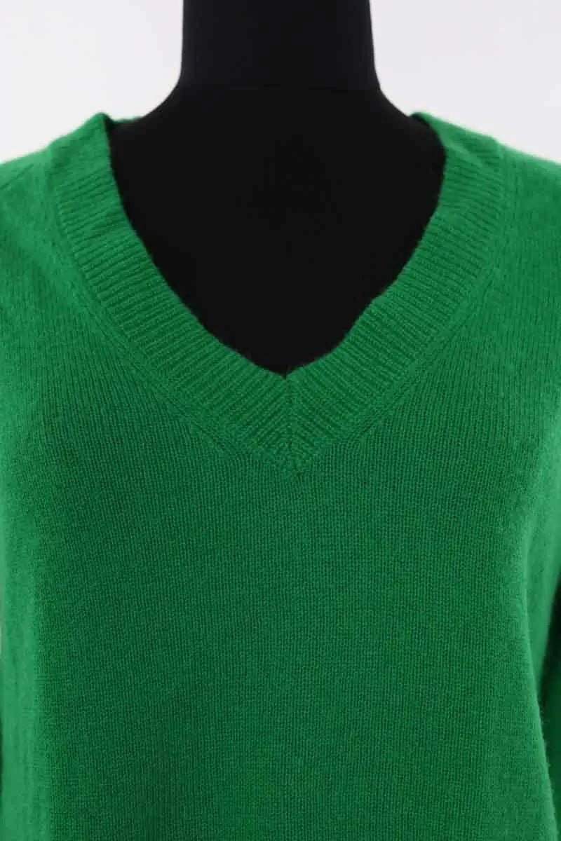 Pull From Future Vert en Cachemire