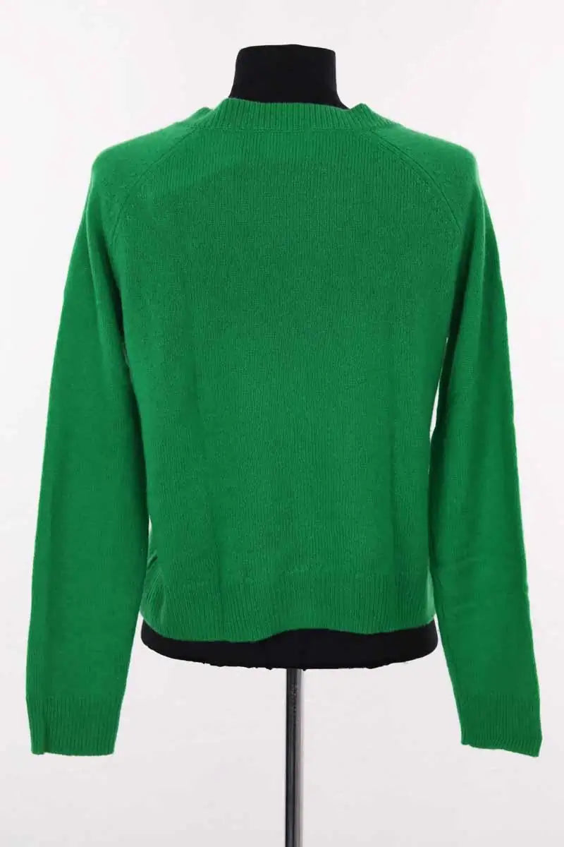Pull From Future Vert en Cachemire