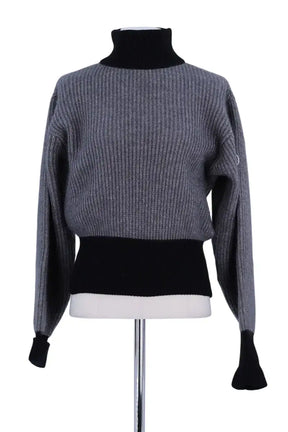 Pull Fusalp Anthracite en Laine, taille M - Seconde Main