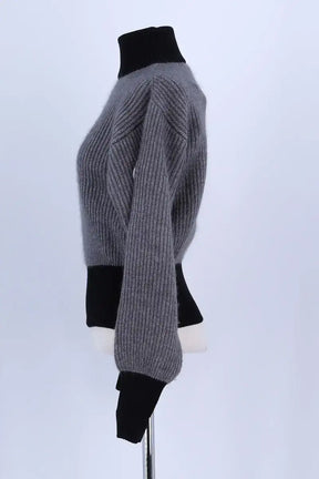 Pull Fusalp Anthracite en Laine