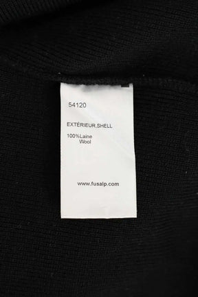 Pull Fusalp Noir en Laine