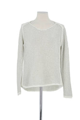 Pull Gerard Darel Blanc en Coton, taille S - Seconde Main
