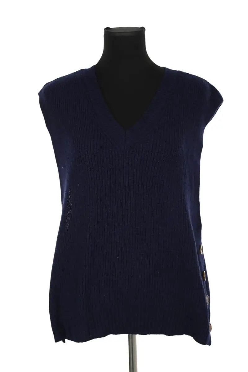 Pull Gerard Darel Bleu en Laine, taille M - Seconde Main