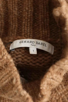 Pull Gerard Darel Camel en Laine