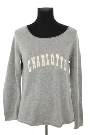 Pull Gerard Darel Gris en Cachemire, taille M - Seconde Main