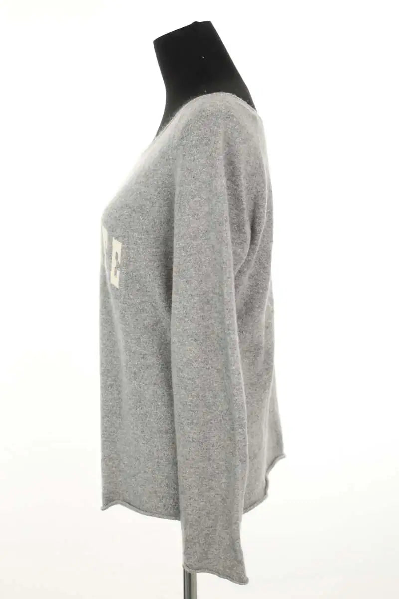 Pull Gerard Darel Gris en Cachemire