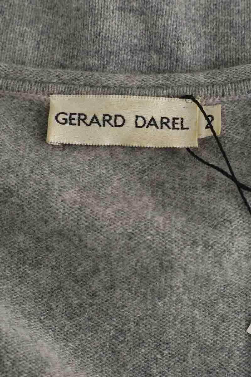 Pull Gerard Darel Gris en Cachemire
