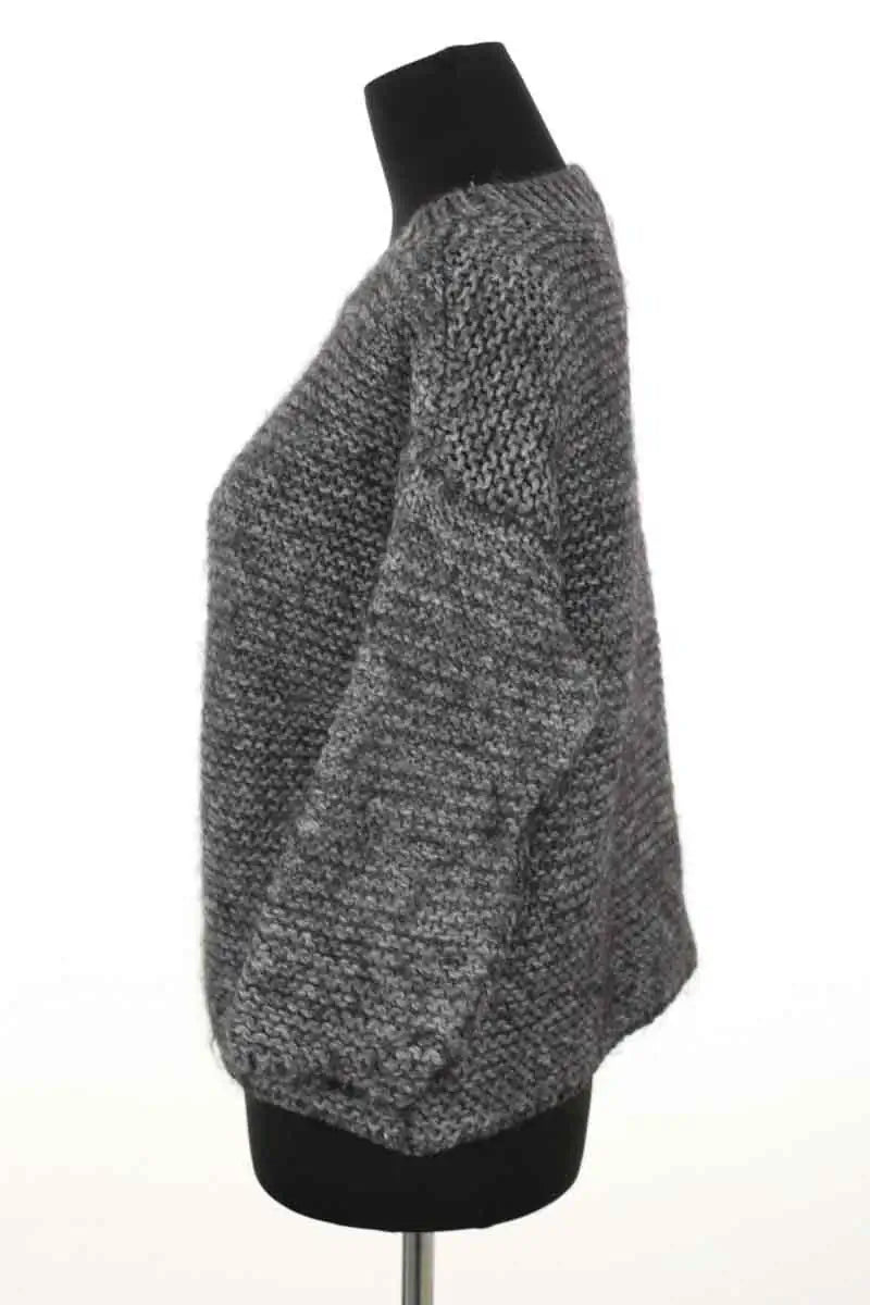 Pull Gerard Darel Gris en Laine