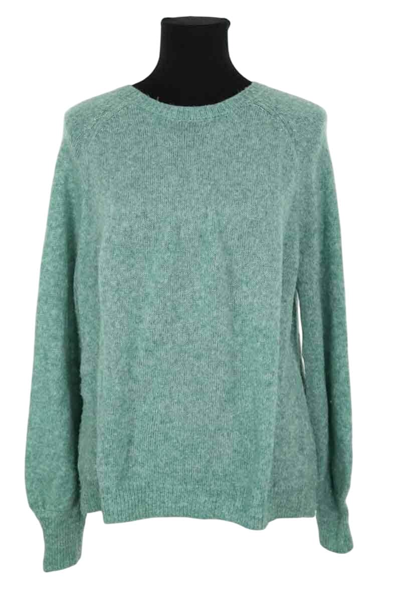 Pull Gerard Darel Vert en Laine, taille L - Seconde Main