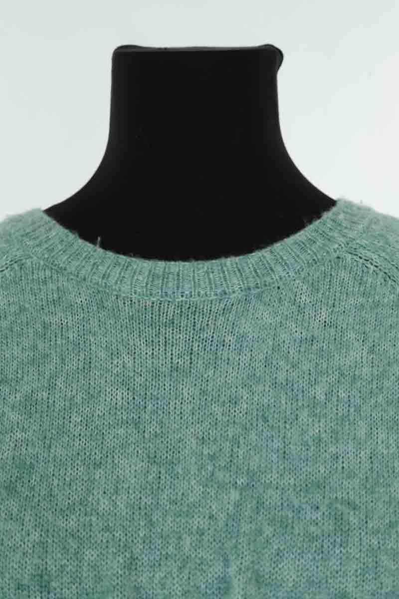 Pull Gerard Darel Vert en Laine
