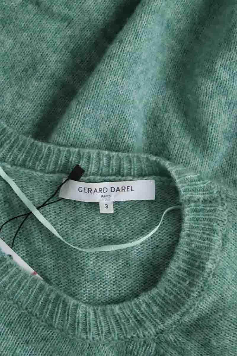 Pull Gerard Darel Vert en Laine