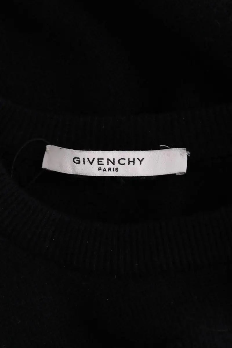 Pull Givenchy Noir en Cachemire