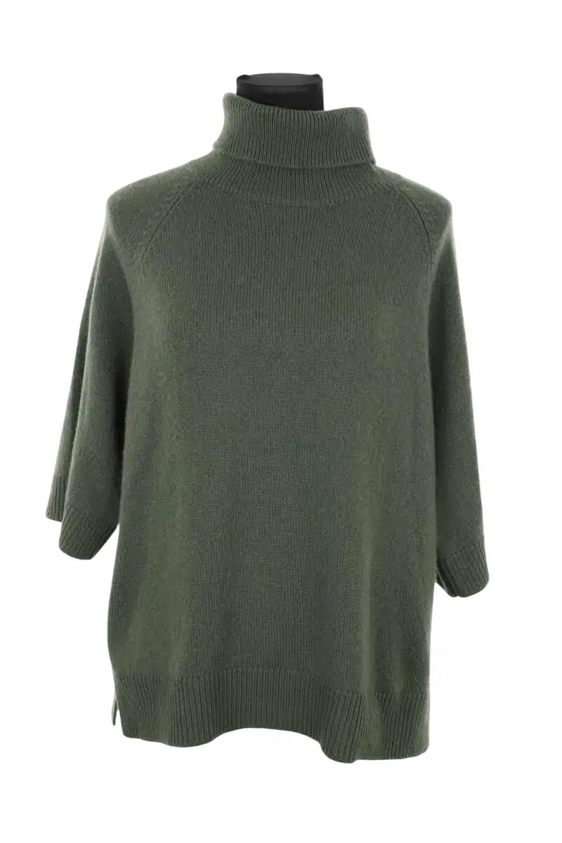 Pull Gran sasso Kaki en Cachemire, taille M - Seconde Main