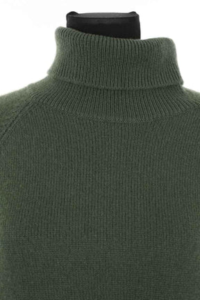 Pull Gran sasso Kaki en Cachemire