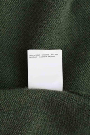 Pull Gran sasso Kaki en Cachemire