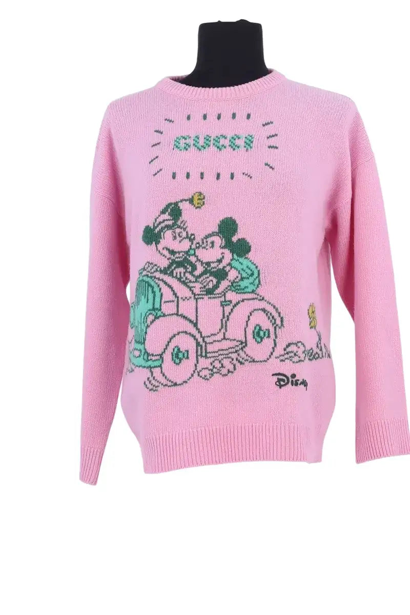 Pull Gucci Rose en Laine, taille XS - Seconde Main
