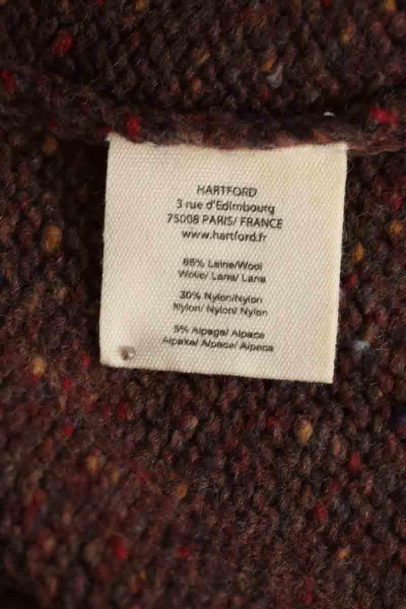 Pull Hartford Marron en Laine
