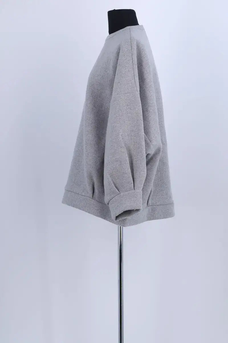 Pull Heimstone Anthracite en Laine