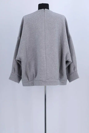 Pull Heimstone Anthracite en Laine