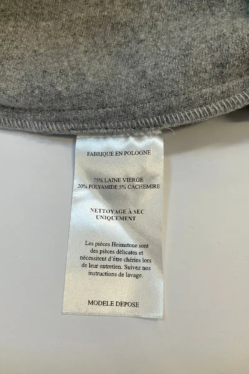 Pull Heimstone Anthracite en Laine