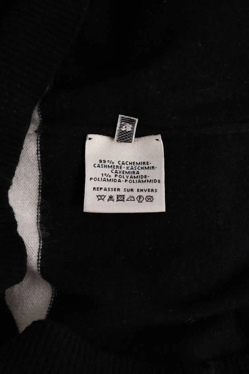 Pull Hermès Blanc en Cachemire