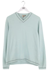 Pull Hermès Bleu en Cachemire, taille XL - Seconde Main