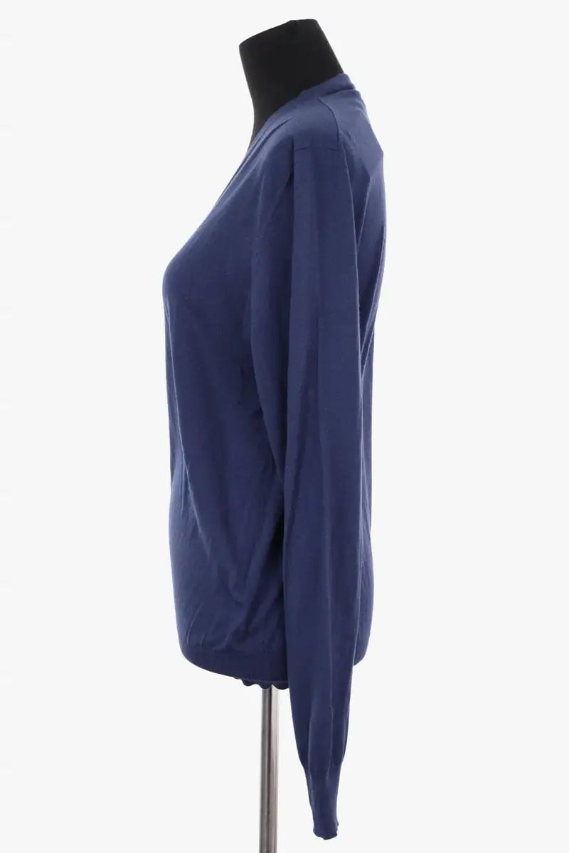 Pull Hermès Bleu en Laine