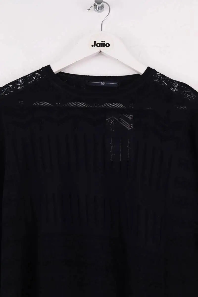 Pull HIGH Marine en Coton