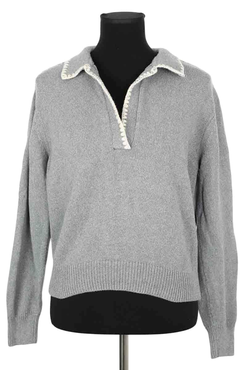 Pull Hush Gris en Coton, taille M - Seconde Main