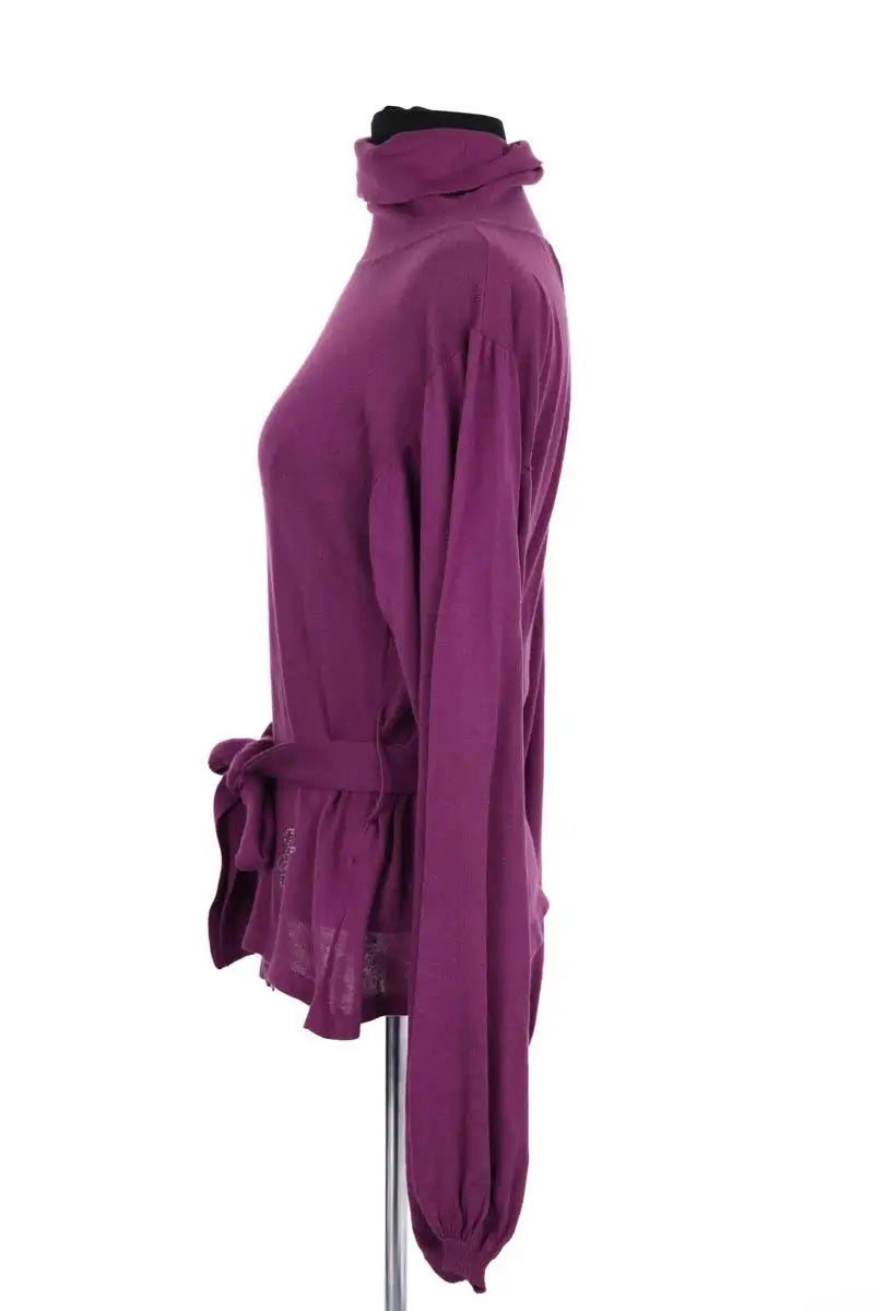 Pull Ines de la Fressange Violet en Coton