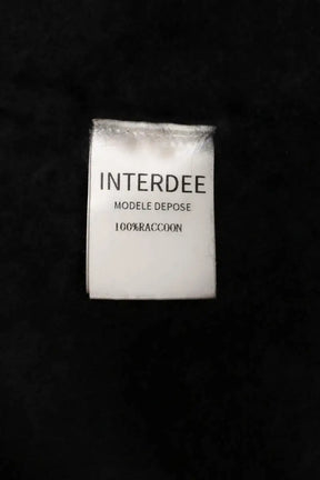 Pull Interdee Noir en Fourrure