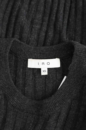 Pull Iro Anthracite en Laine