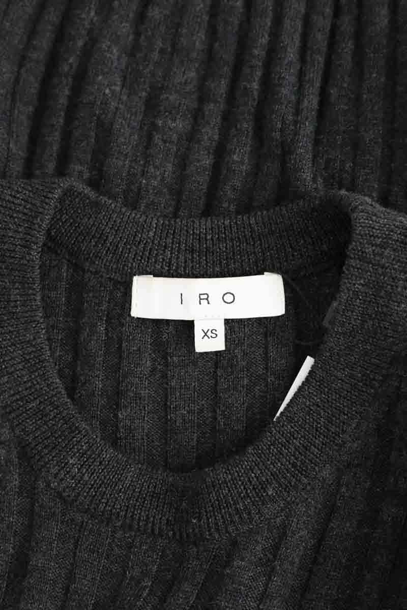 Pull Iro Anthracite en Laine