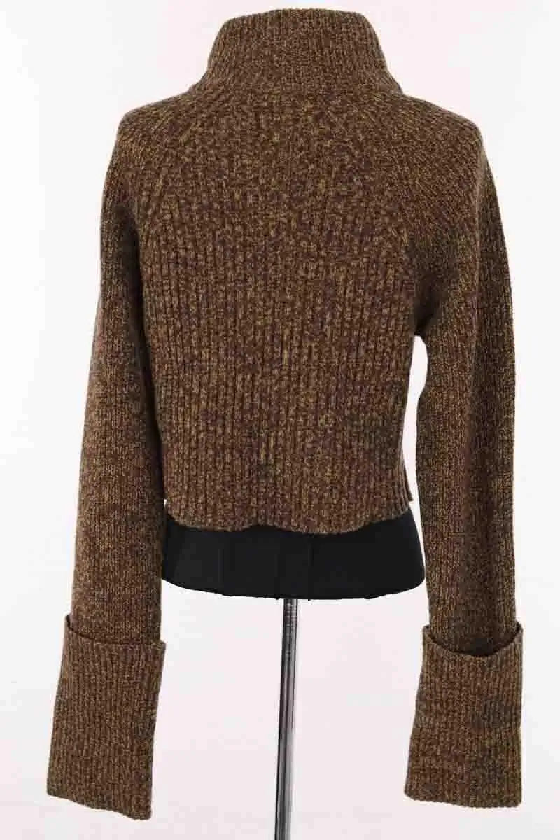 Pull Iro Kaki en Laine