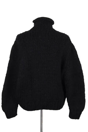 Pull Iro Noir en Laine