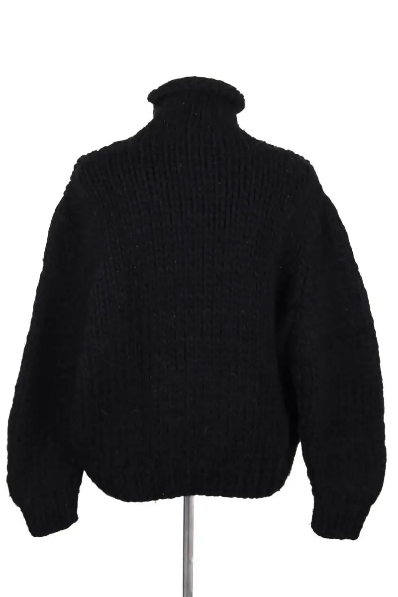 Pull Iro Noir en Laine