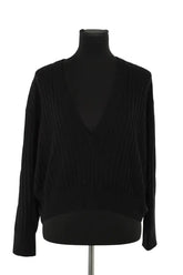 Pull Iro Noir en Laine, taille S - Seconde Main