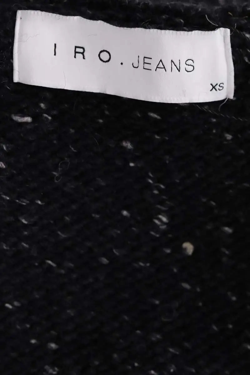 Pull Iro Yilivi Noir en Laine