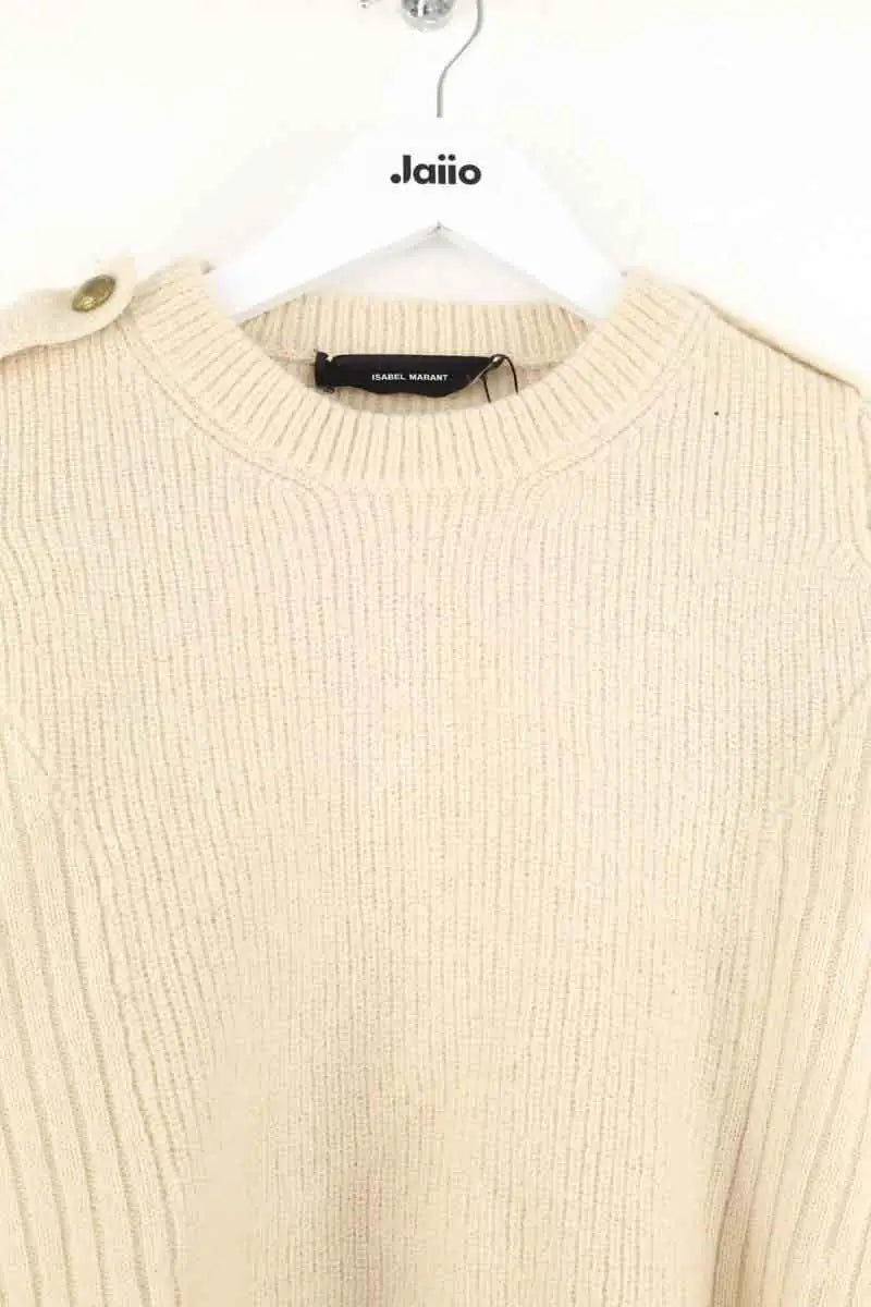 Pull Isabel Marant Ecru en Laine