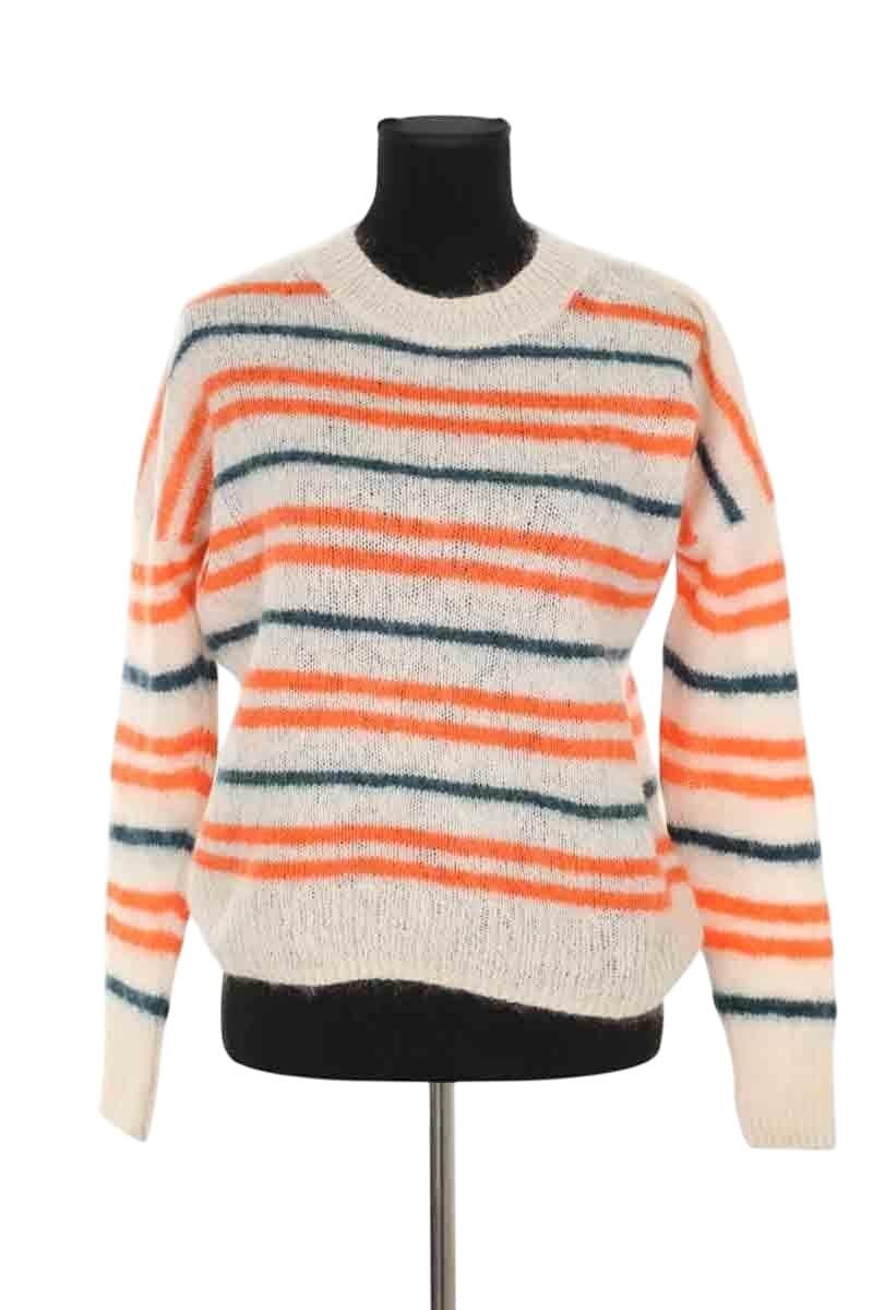 Pull Isabel Marant Étoile Orange en Laine, taille XS - Seconde Main