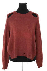 Pull Isabel Marant Étoile Rouge en Coton, taille S - Seconde Main