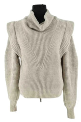 Pull Isabel Marant Gris en Cachemire, taille S - Seconde Main