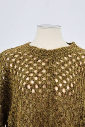 Pull Isabel Marant Kaki en Laine