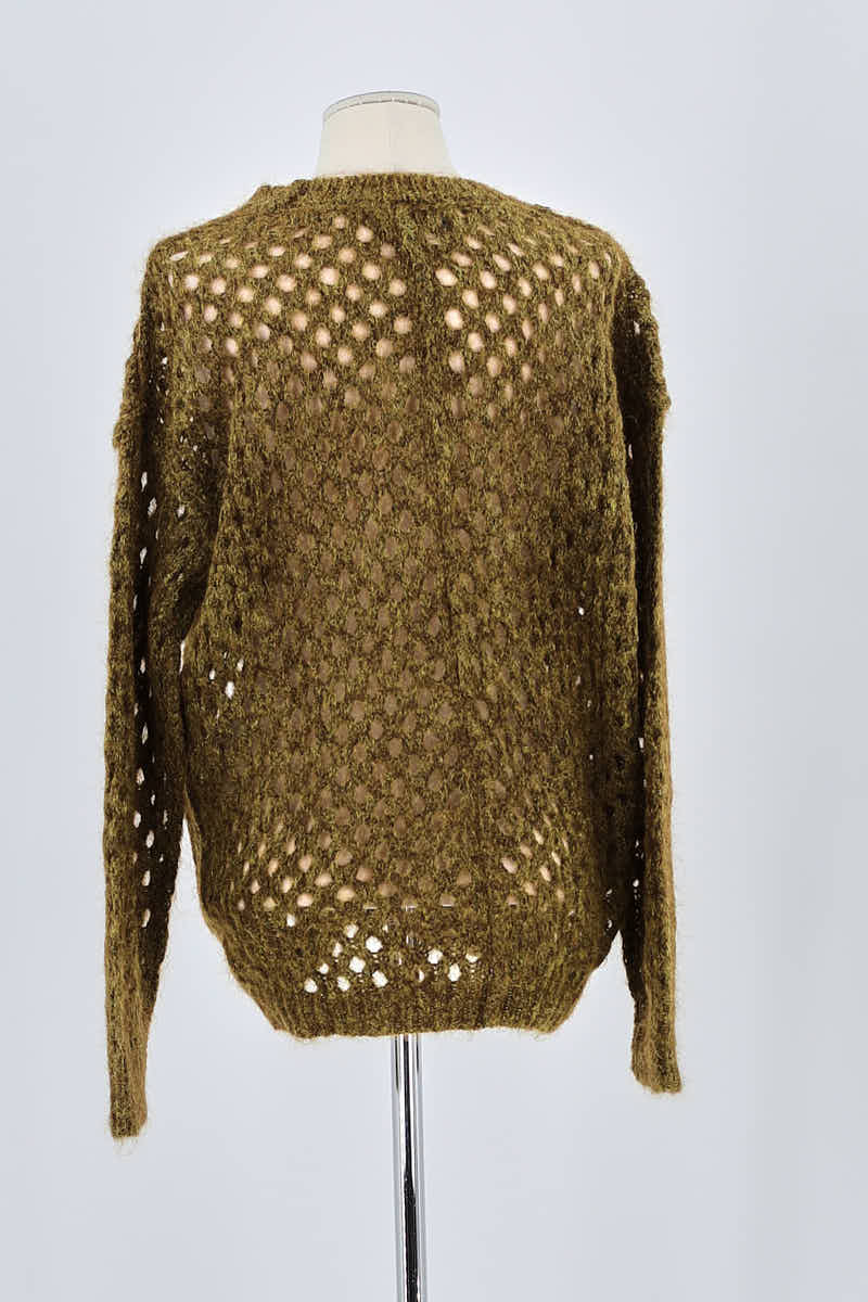 Pull Isabel Marant Kaki en Laine