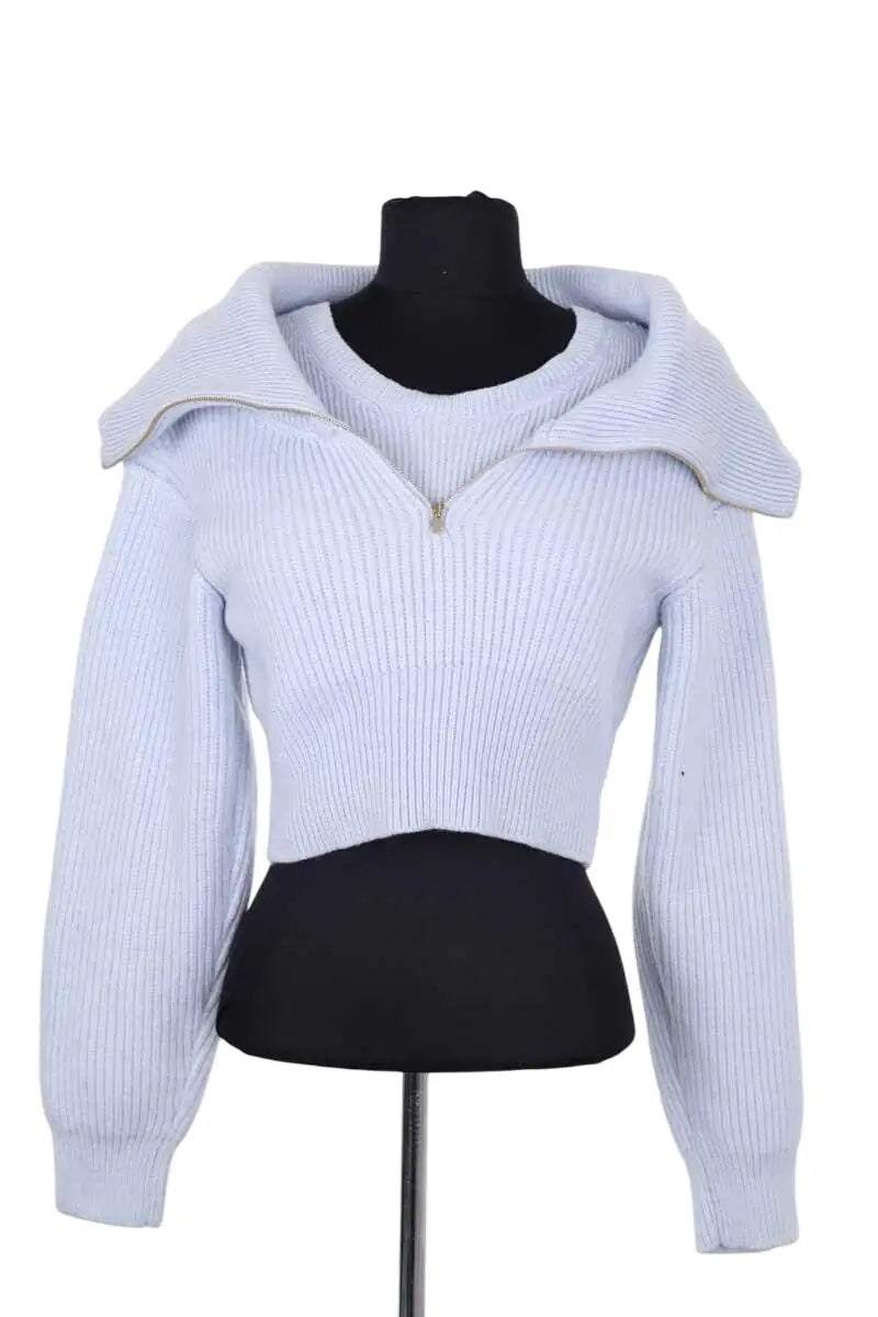 Pull Jacquemus Bleu en Laine, taille S - Seconde Main