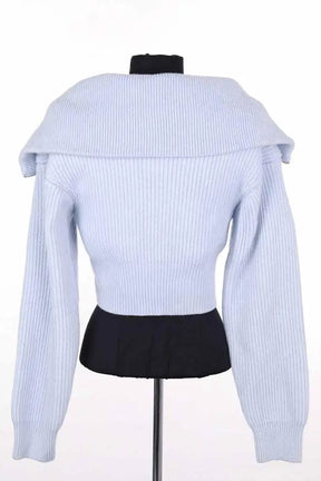 Pull Jacquemus Bleu en Laine
