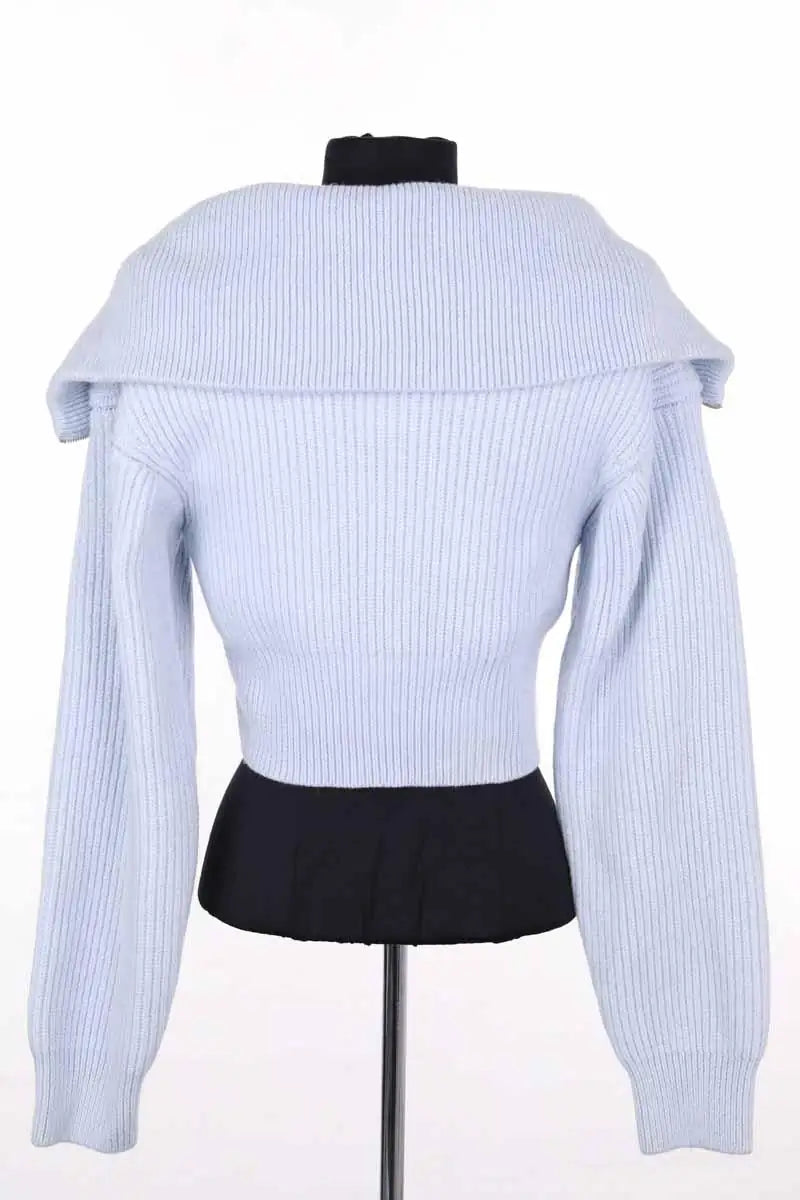 Pull Jacquemus Bleu en Laine